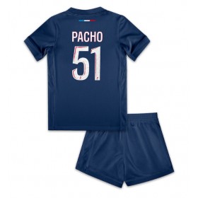 Paris Saint-Germain Willian Pacho #51 Heimtrikot 2024-25 Kurzarm (+ kurze hosen)